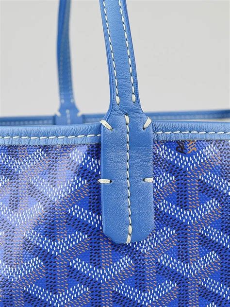 faux leather goyard tote|authentic goyard tote bag.